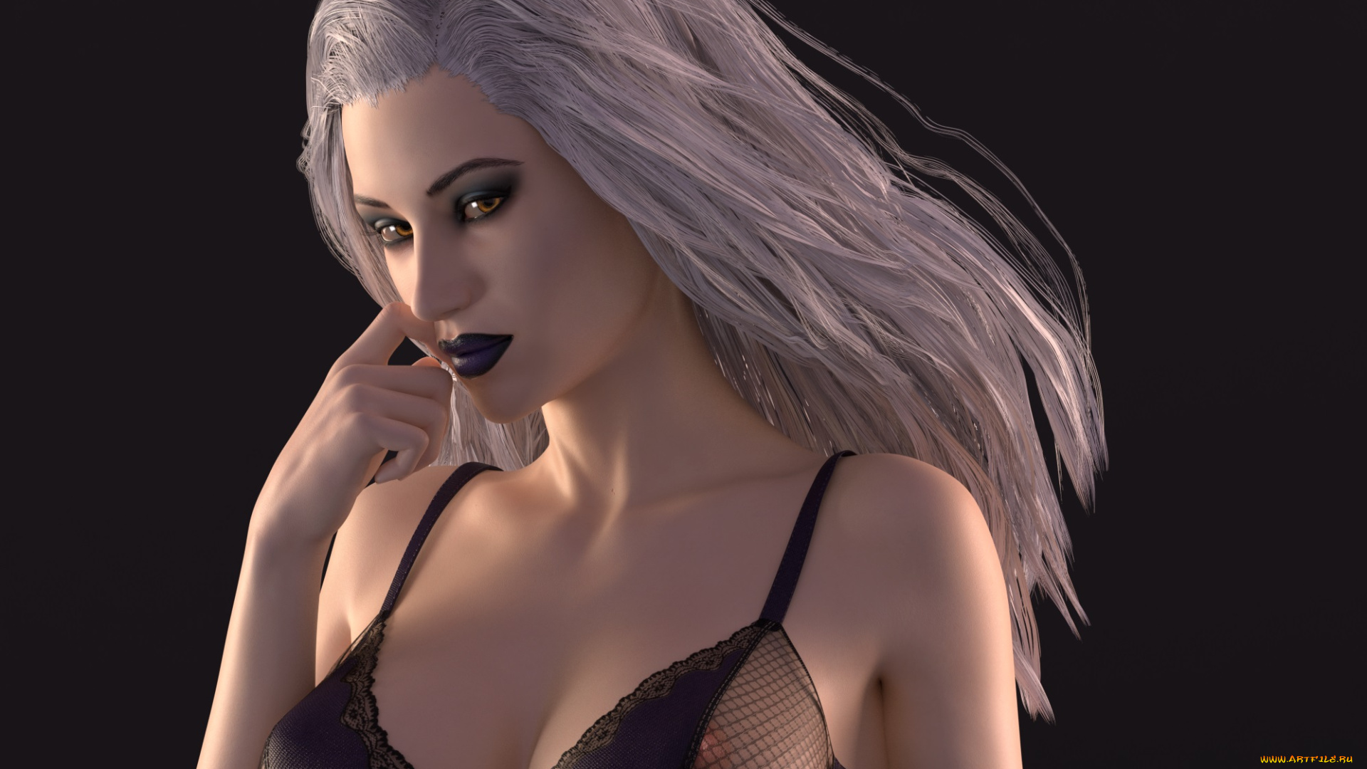 3д, графика, люди, , people, фон, взгляд, девушка