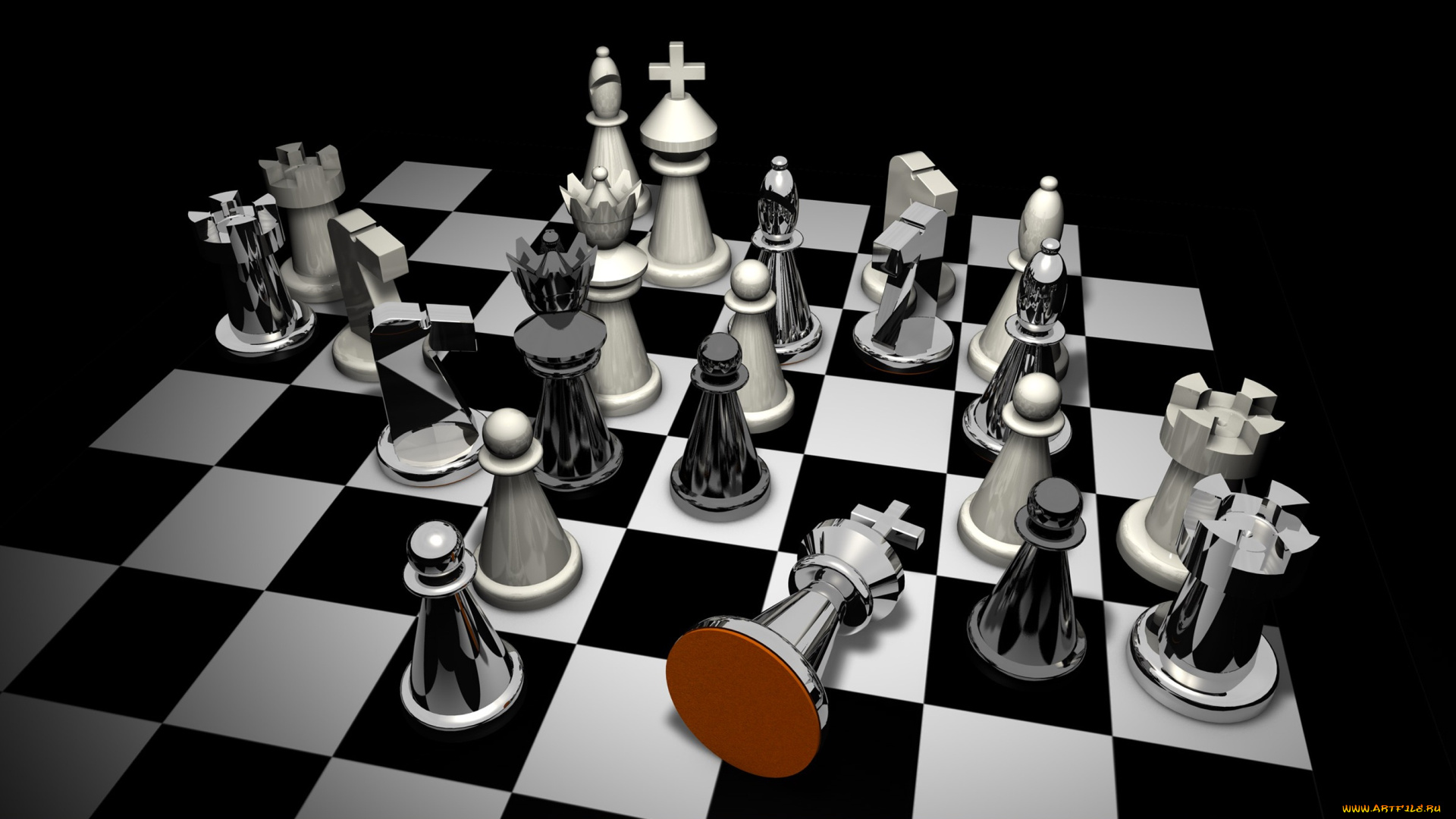 3д, графика, моделирование, , modeling, шахматы