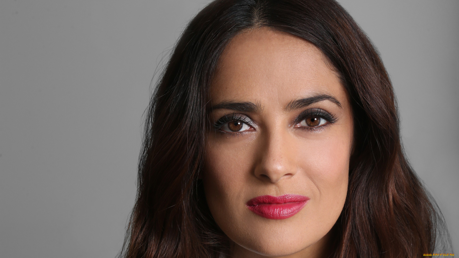 девушки, salma, hayek, актриса, шатенка, лицо