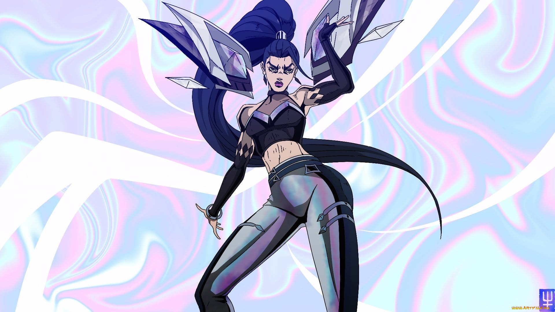 видео, игры, league, of, legends, kaisa, танец