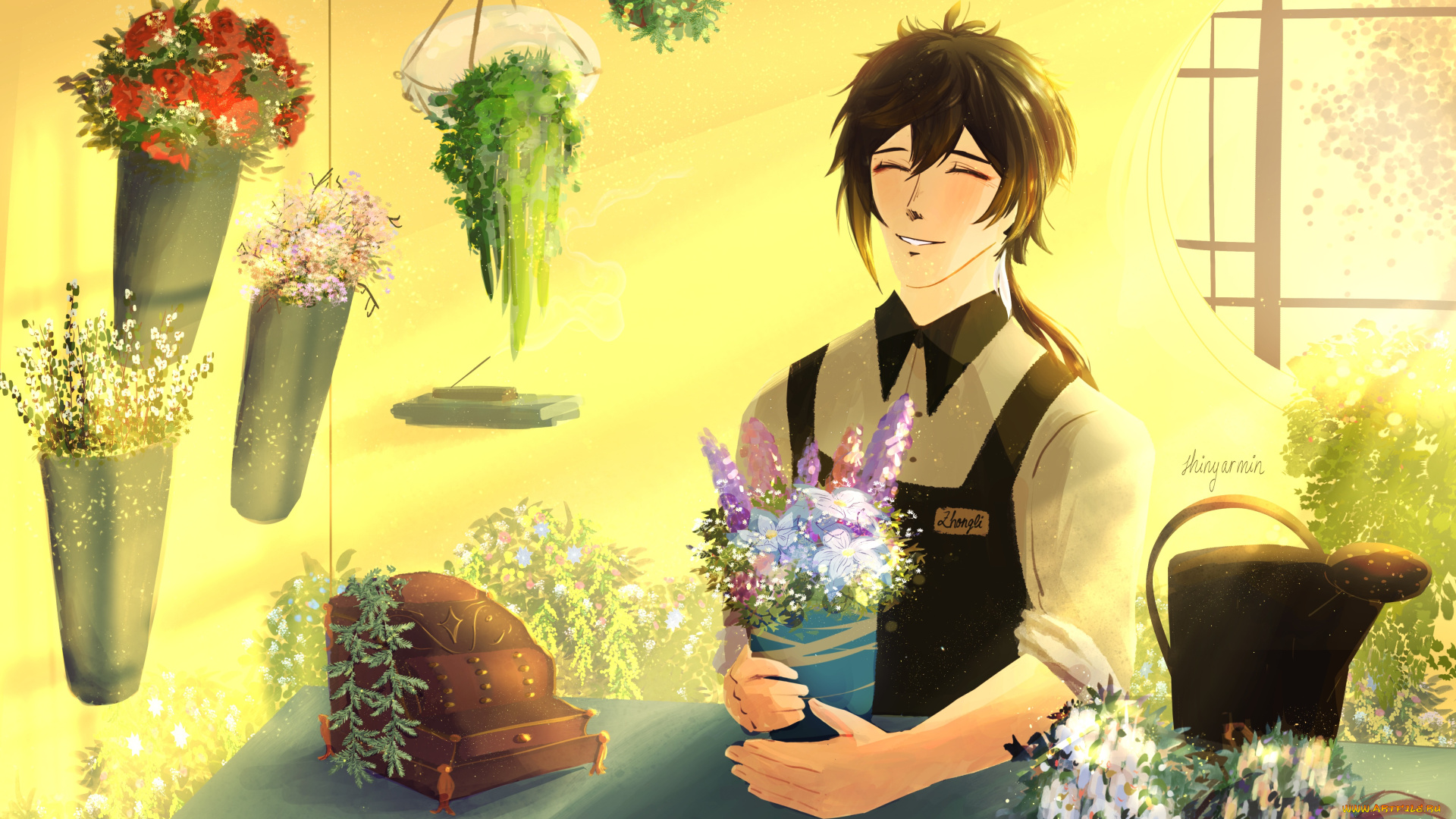 аниме, genshin, impact, genshin, impact