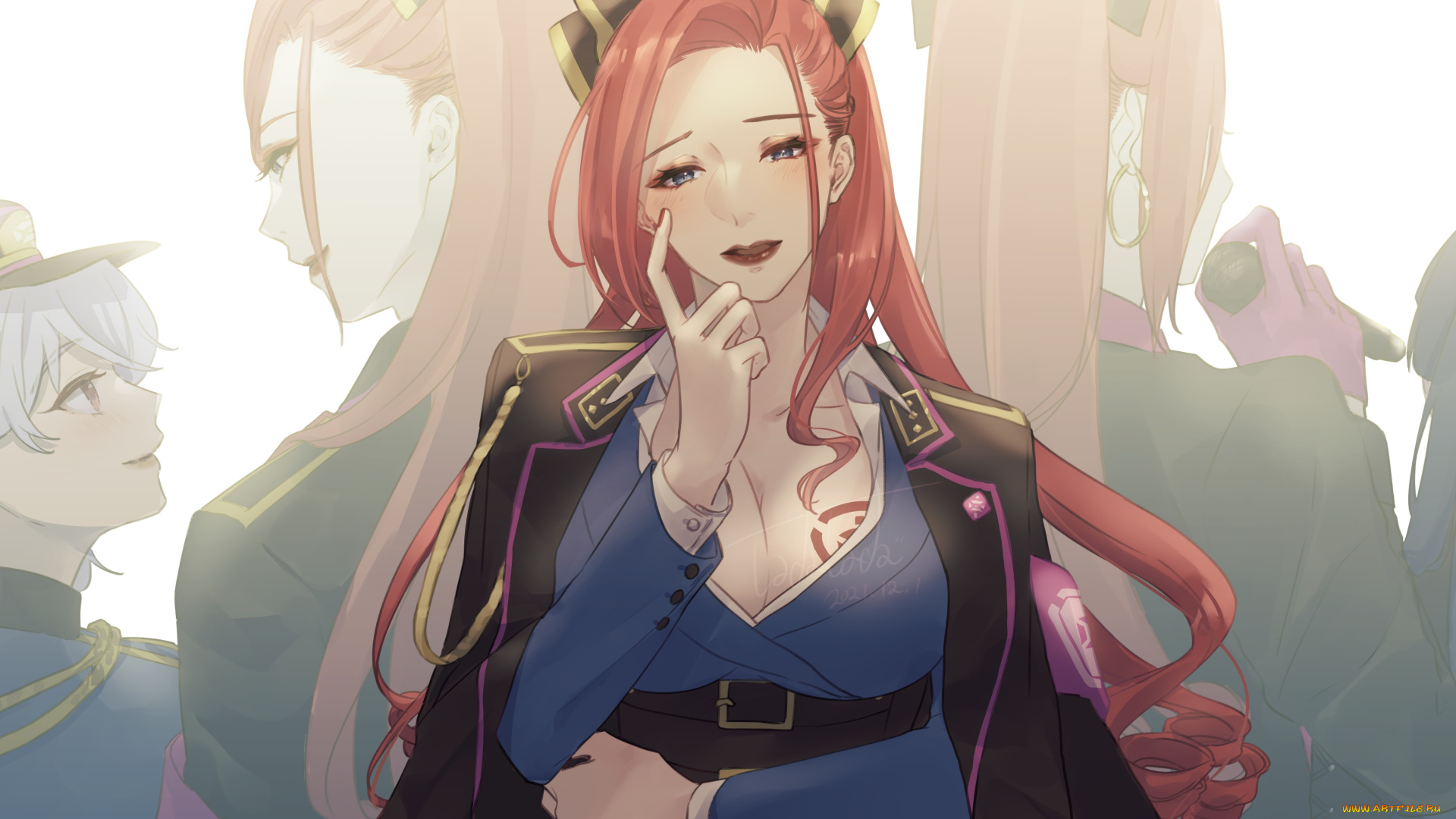 аниме, hypnosis, mic, hypnosis, mic