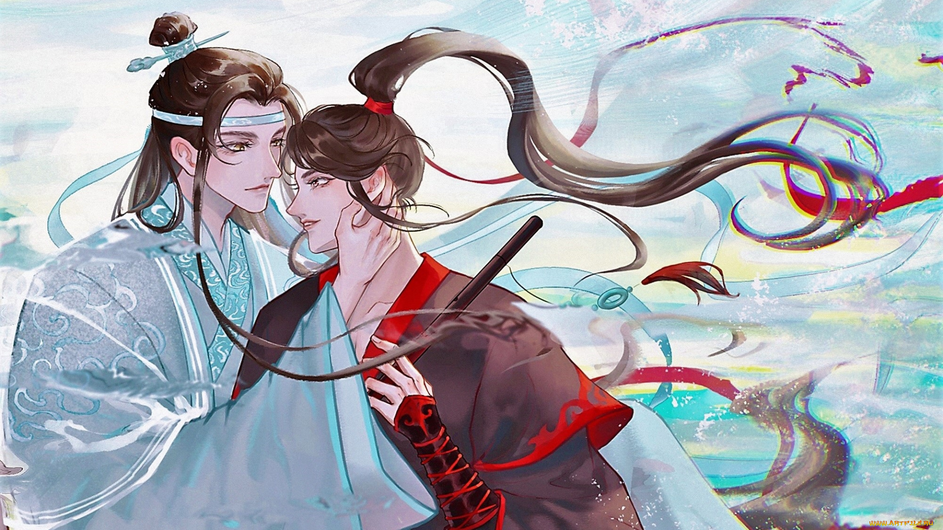 аниме, mo, dao, zu, shi, вэй, усянь, лань, ванцзы