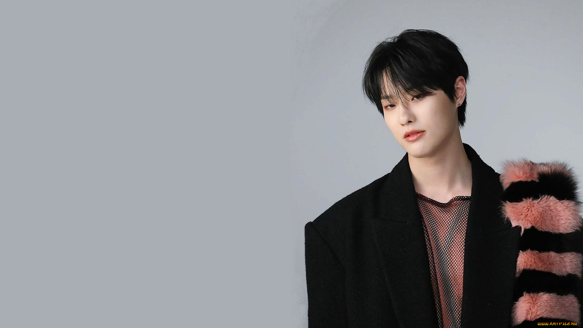 мужчины, cho, seunguoun, cho, seunguoun, пальто, шарф, сетка