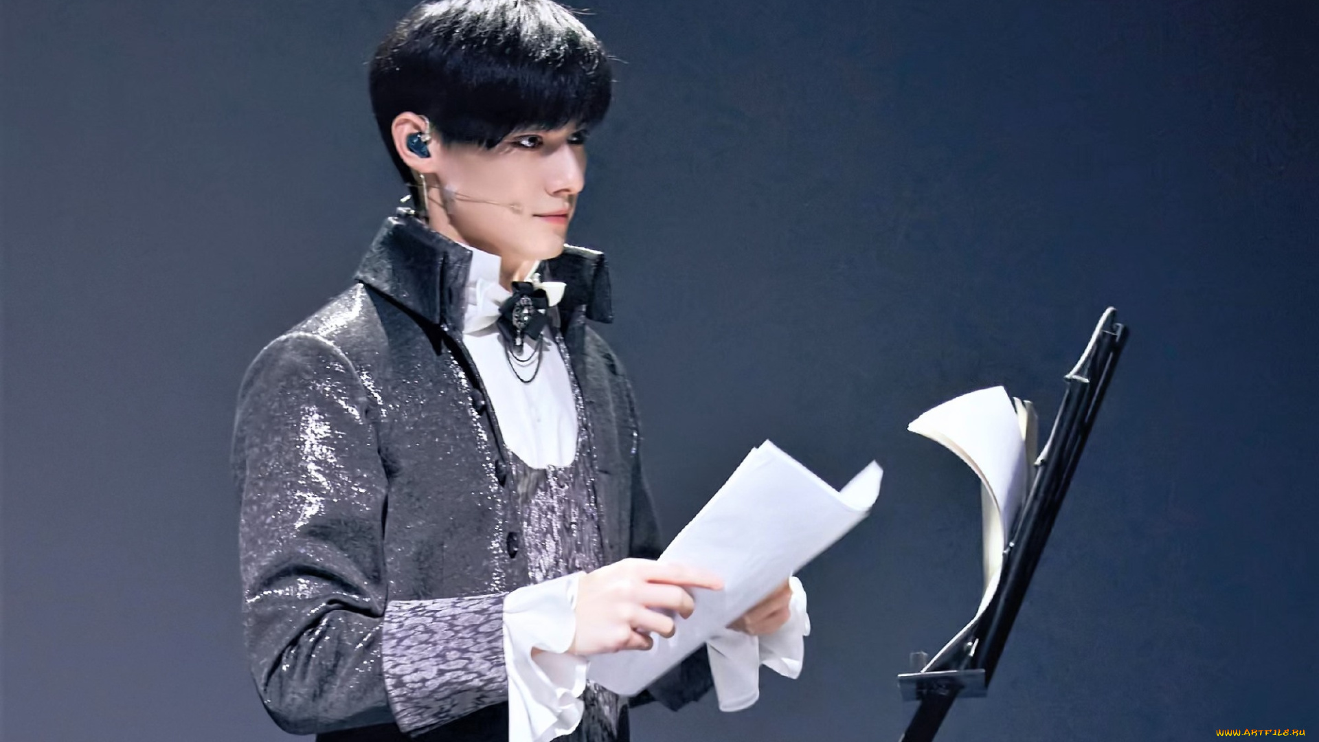 мужчины, wang, zhuocheng, актер, костюм, бумаги