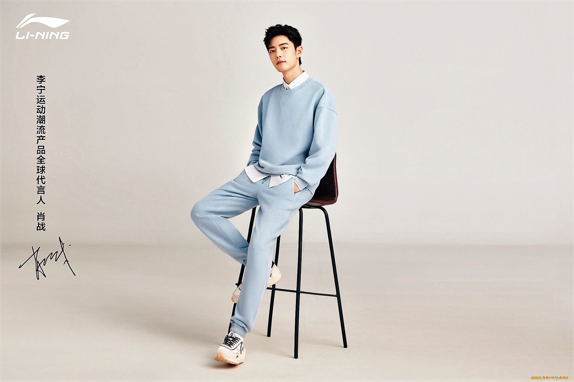 мужчины, xiao, zhan, актер, костюм, стул