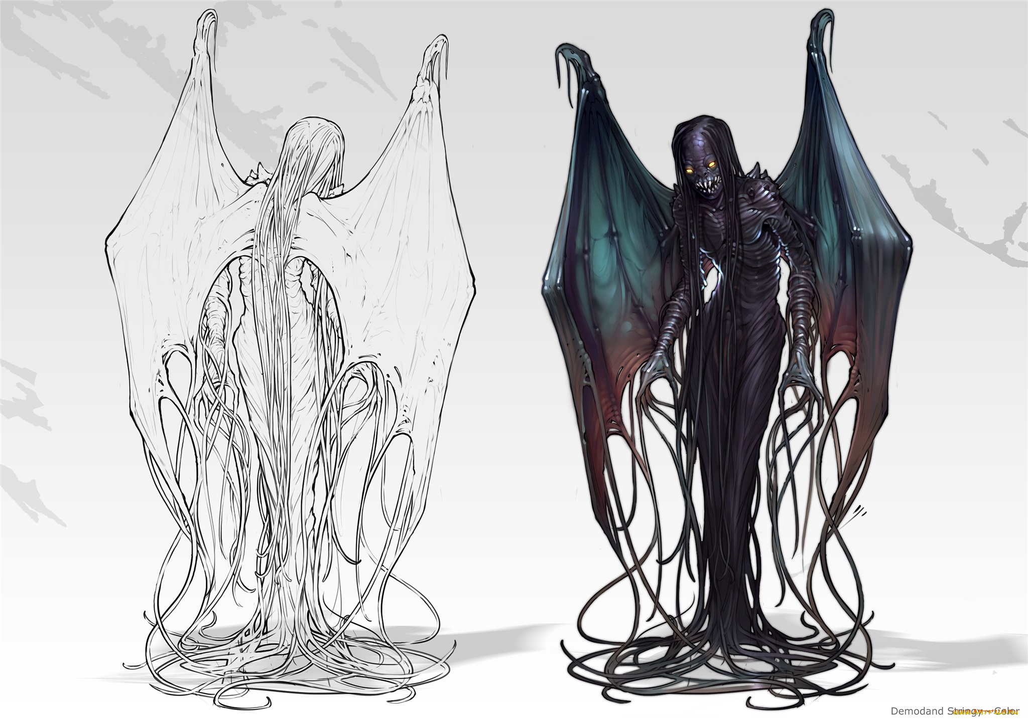 видео, игры, pathfinder, , wrath, of, the, righteous, монстр, крылья, ракурсы