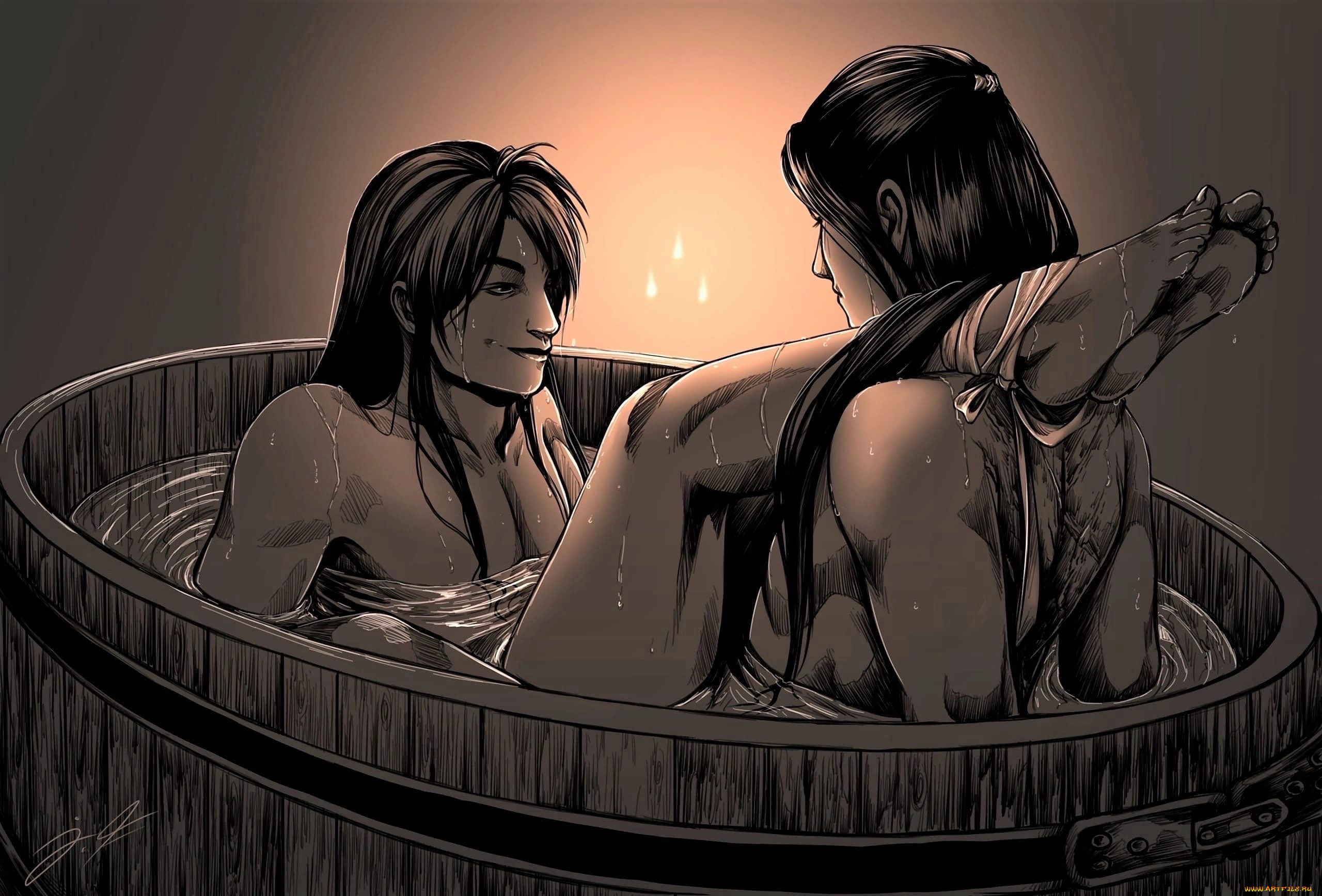 аниме, mo, dao, zu, shi, вэй, усянь, лань, ванцзы, бочка