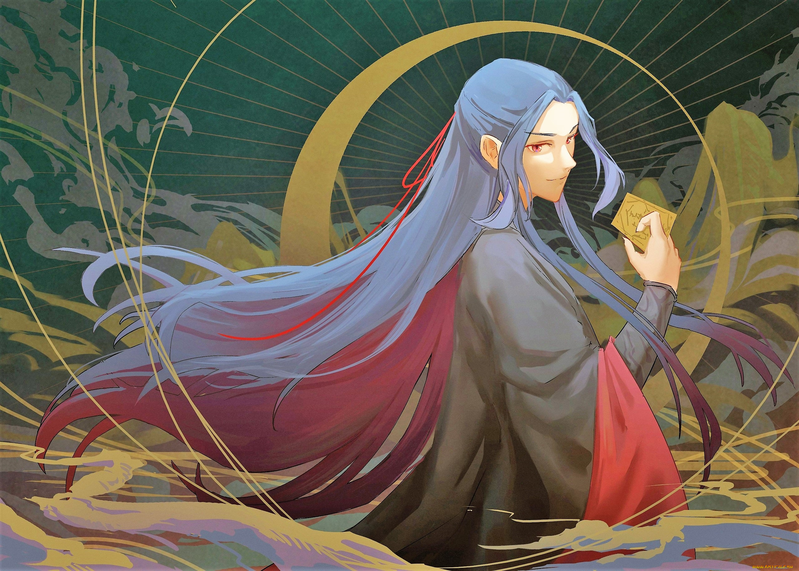 аниме, mo, dao, zu, shi, вэй, усянь, талисман