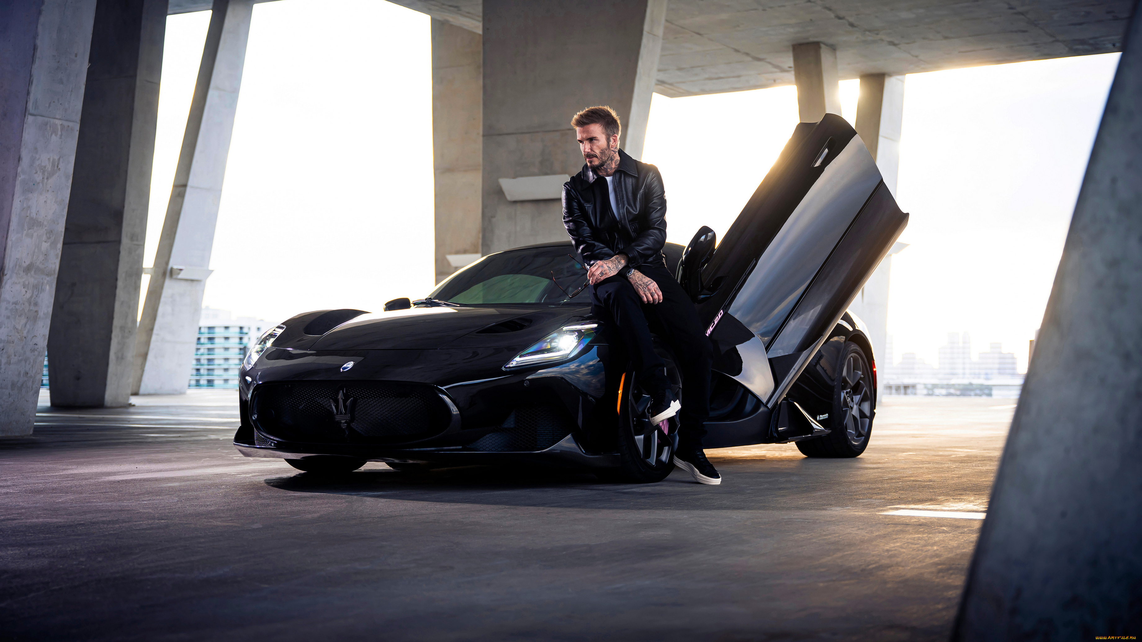мужчины, david, beckham, david, beckham, maserati, mc20, coupe, fuoriserie, футболист, дэвид, бекхэм, полузащитник, суперкар, мазерати, знаменитости, мужчина