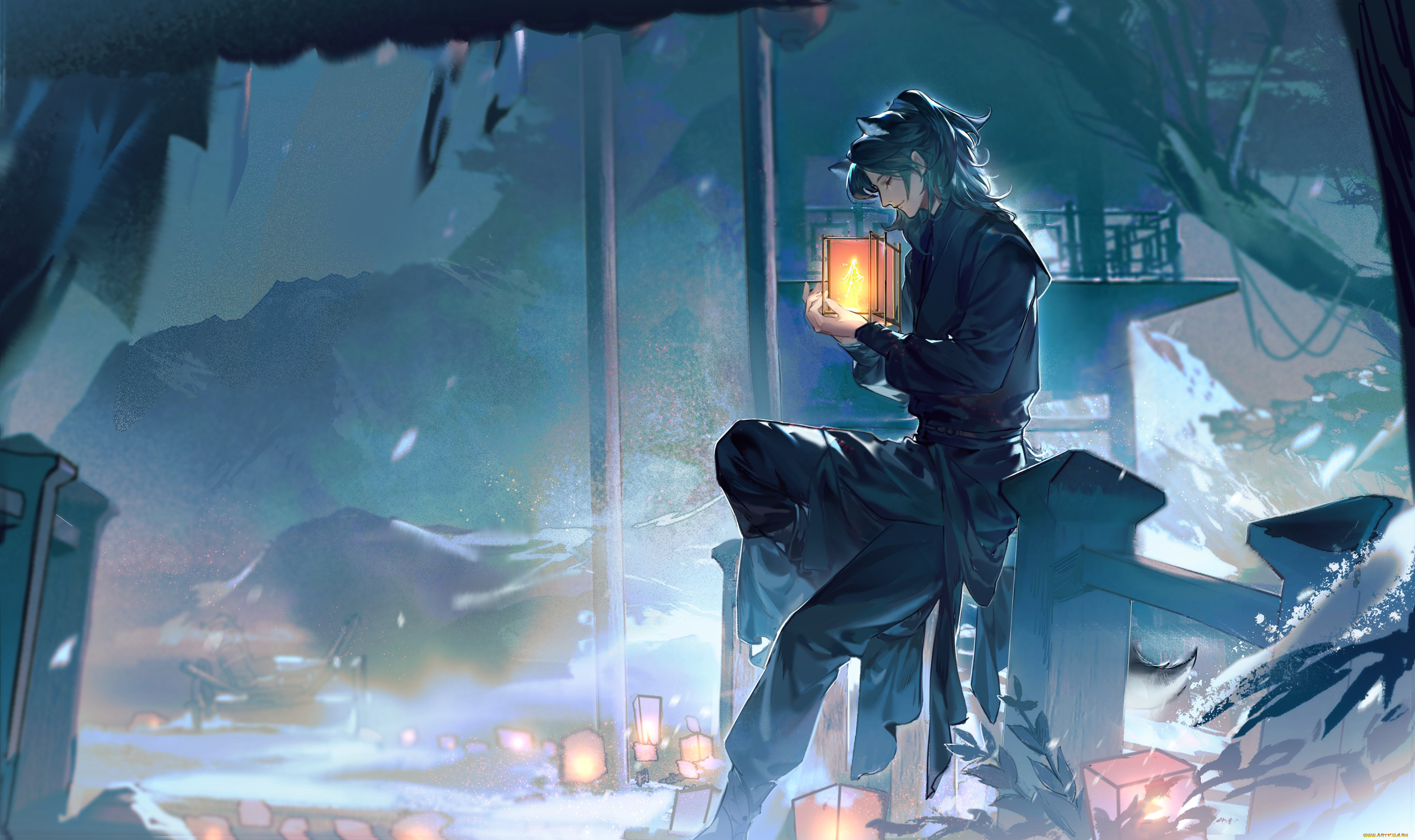 аниме, the, husky, and, his, white, cat, shizun, the, husky, and, his, white, cat, shizun