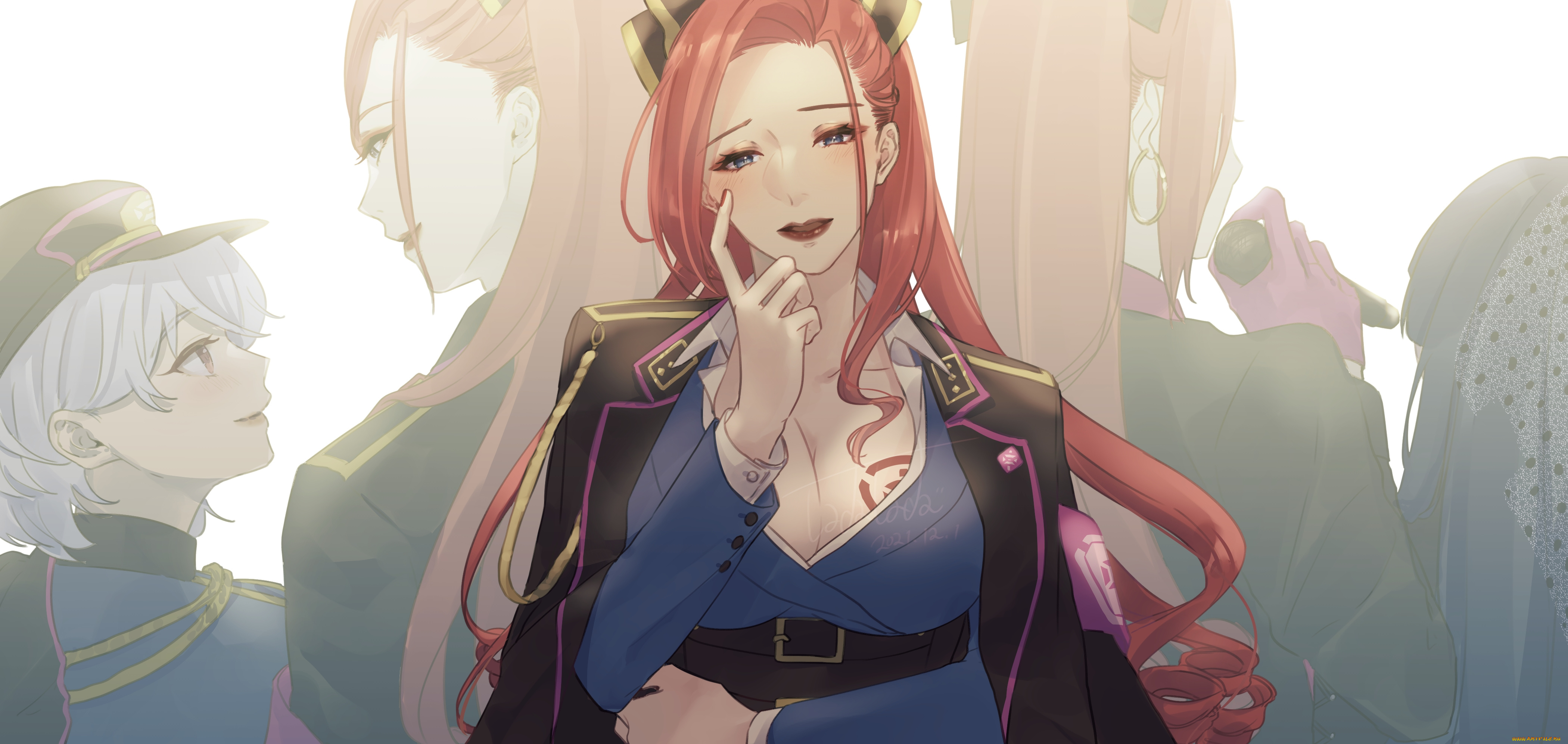 аниме, hypnosis, mic, hypnosis, mic