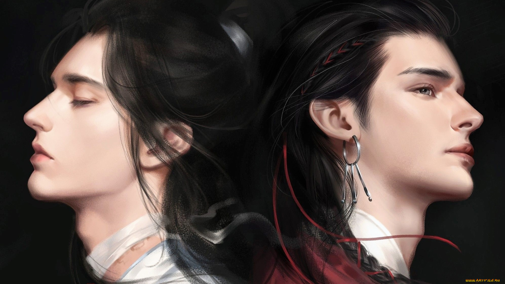 аниме, tian, guan, ci, fu, се, лянь, хуа, чэн