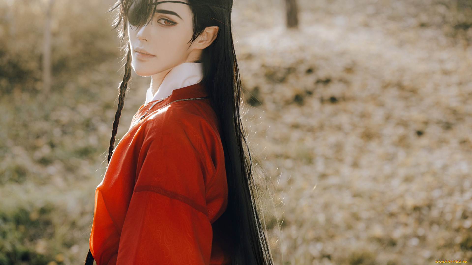 мужчины, -, креатив, , косплей, костюм, образ, хуа, чэн