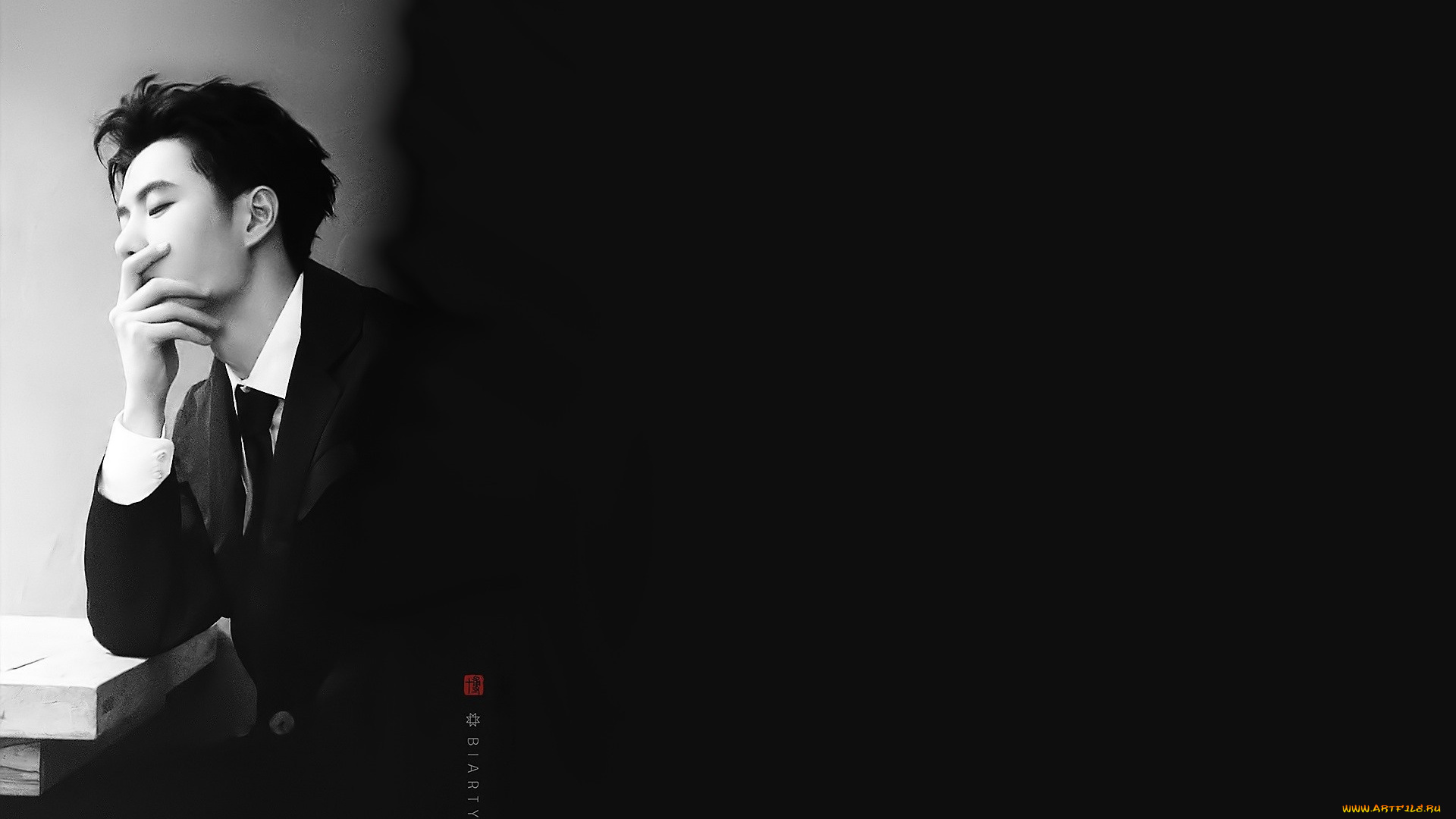 мужчины, wang, yi, bo, актер, костюм