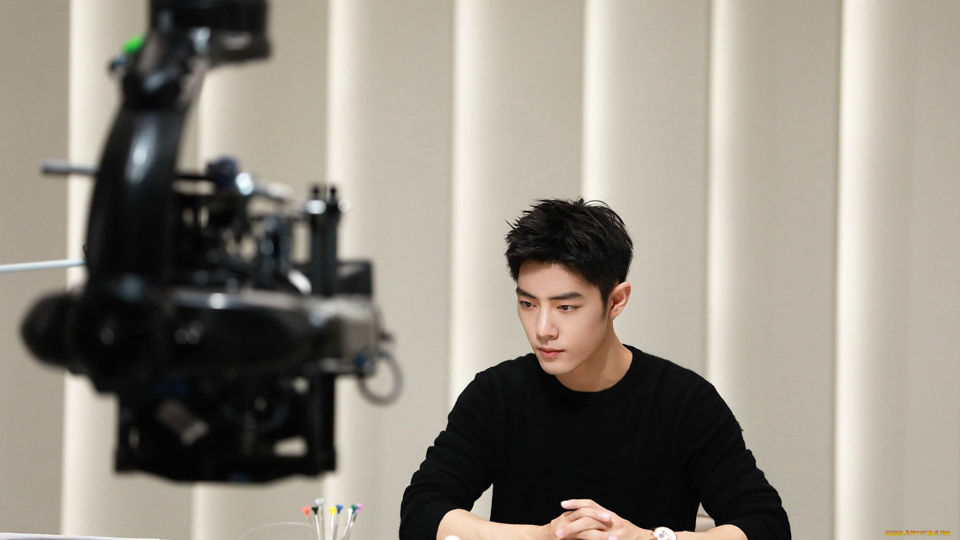 мужчины, xiao, zhan, актер, камера