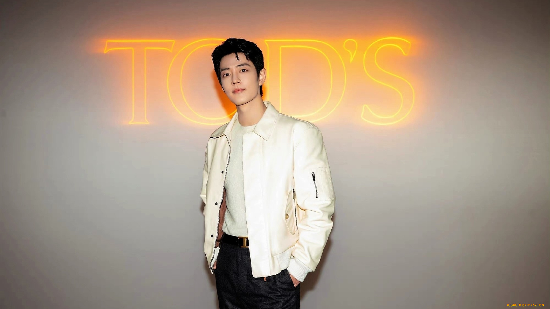 мужчины, xiao, zhan, актер, куртка