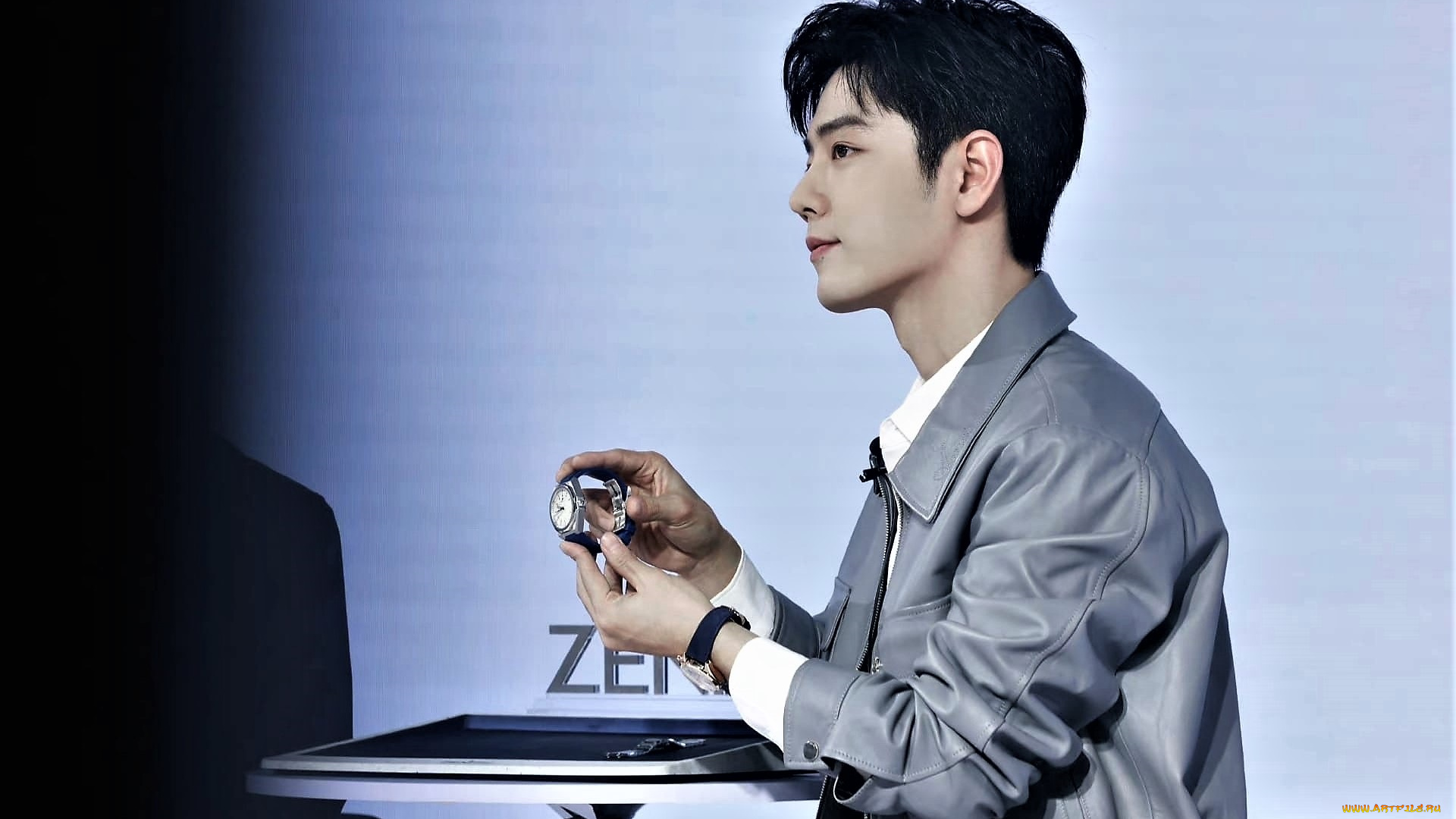 мужчины, xiao, zhan, актер, куртка, часы