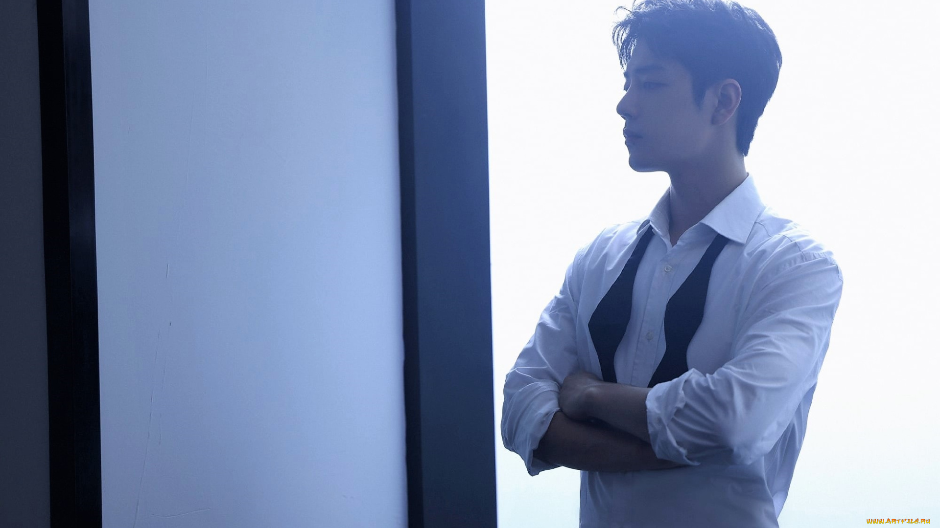 мужчины, xiao, zhan, актер, рубашка, бабочка