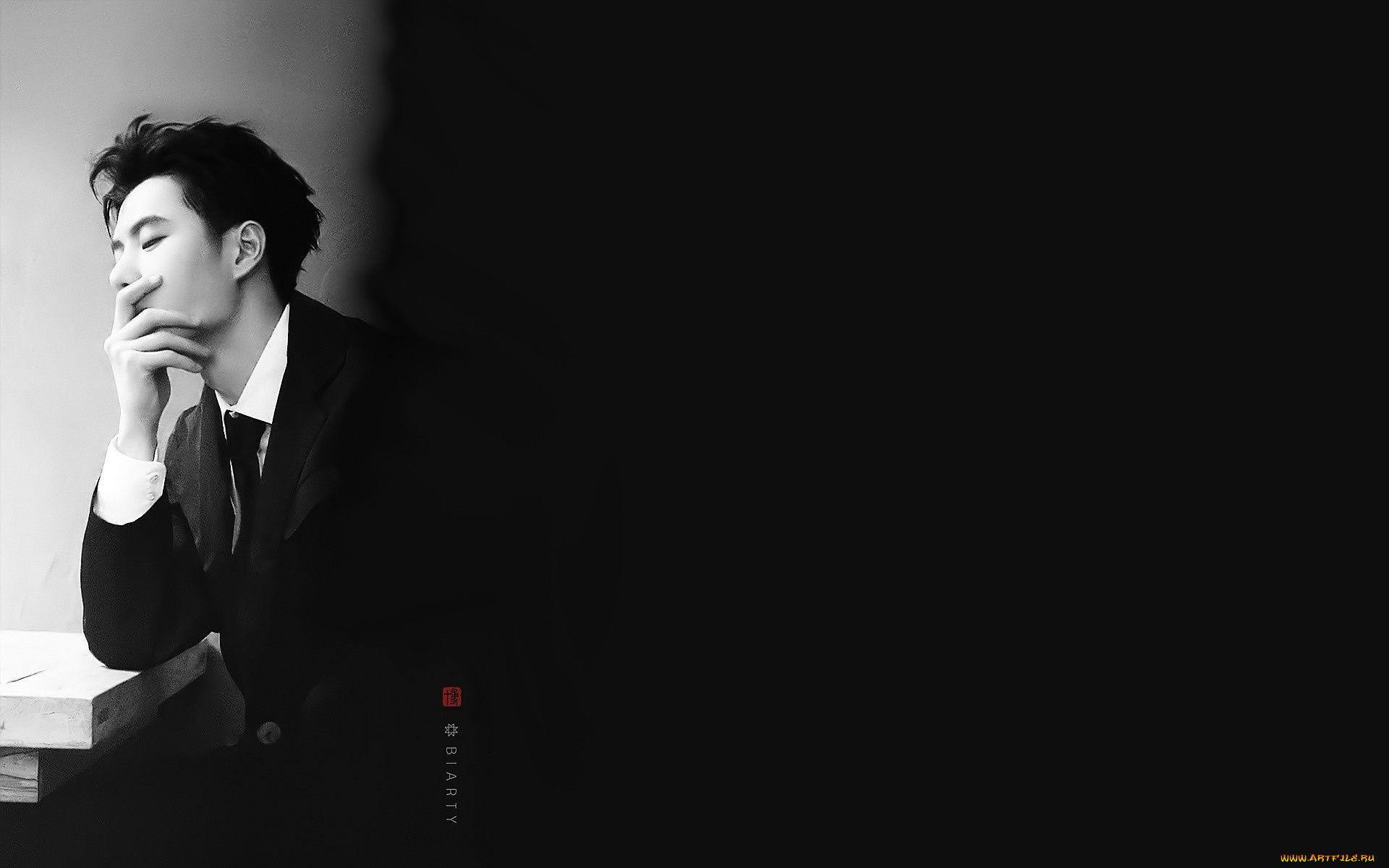 мужчины, wang, yi, bo, актер, костюм