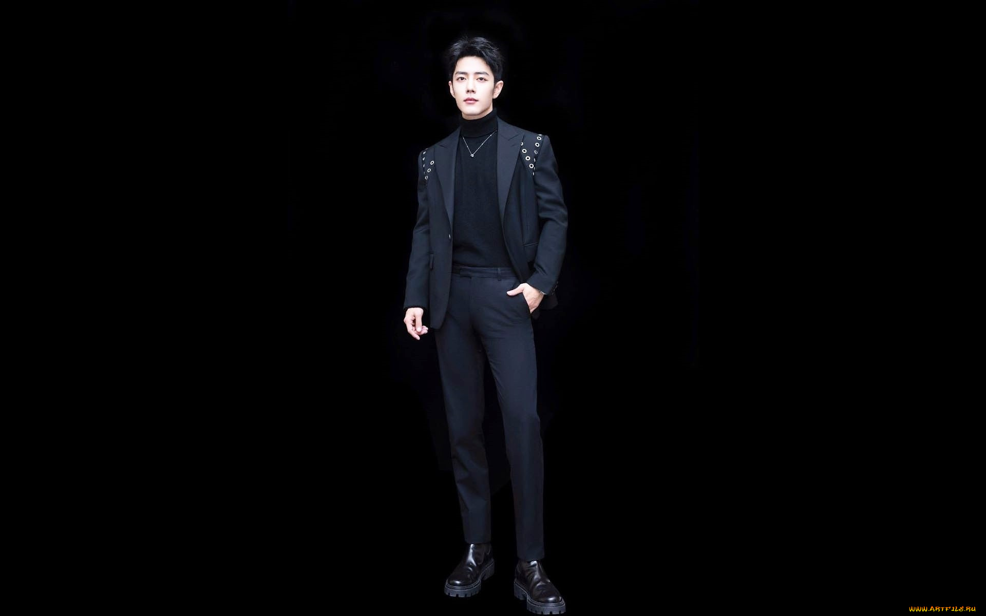 мужчины, xiao, zhan, актер, костюм