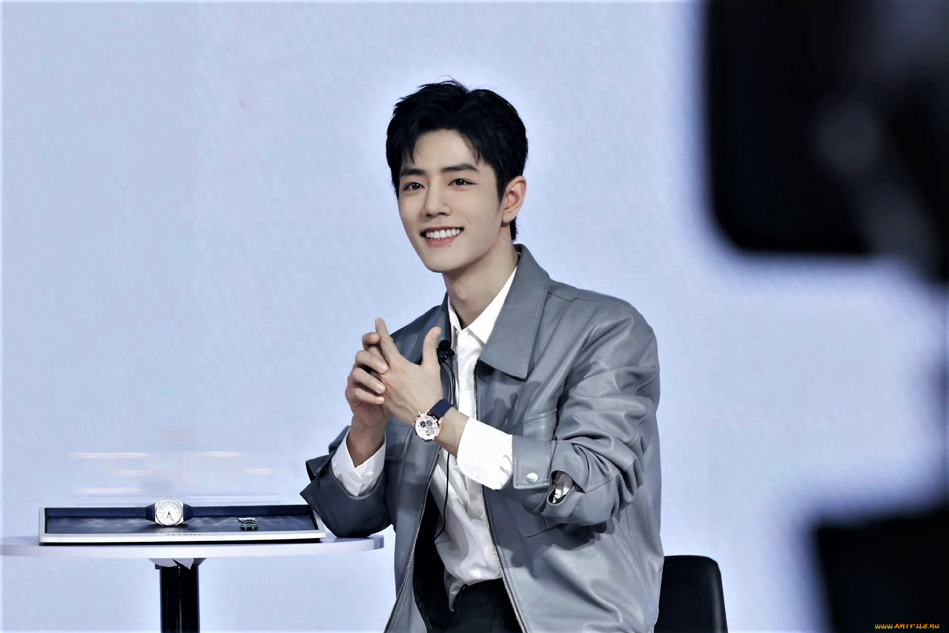 мужчины, xiao, zhan, актер, куртка, часы