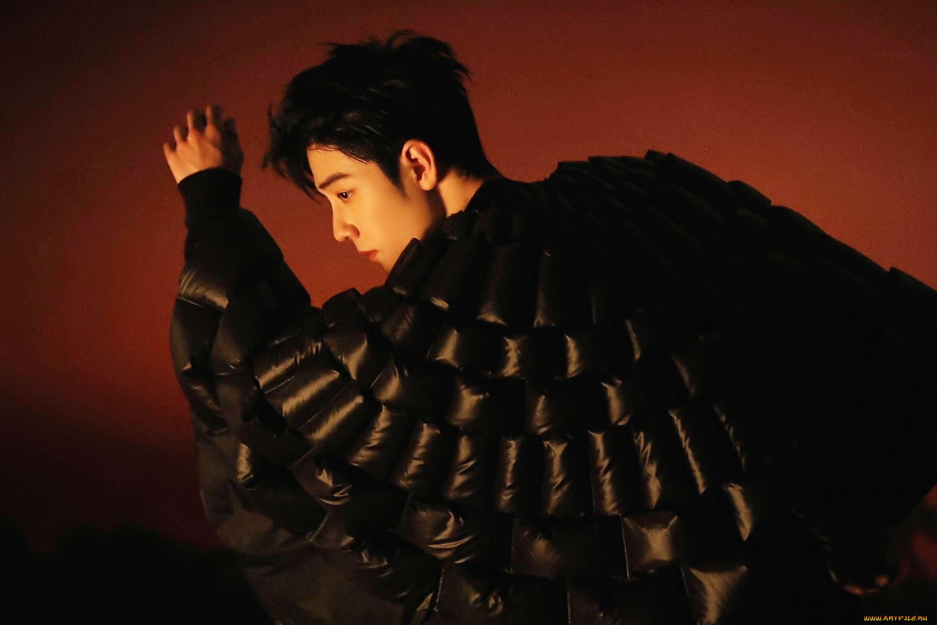 мужчины, xiao, zhan, актер, пльто