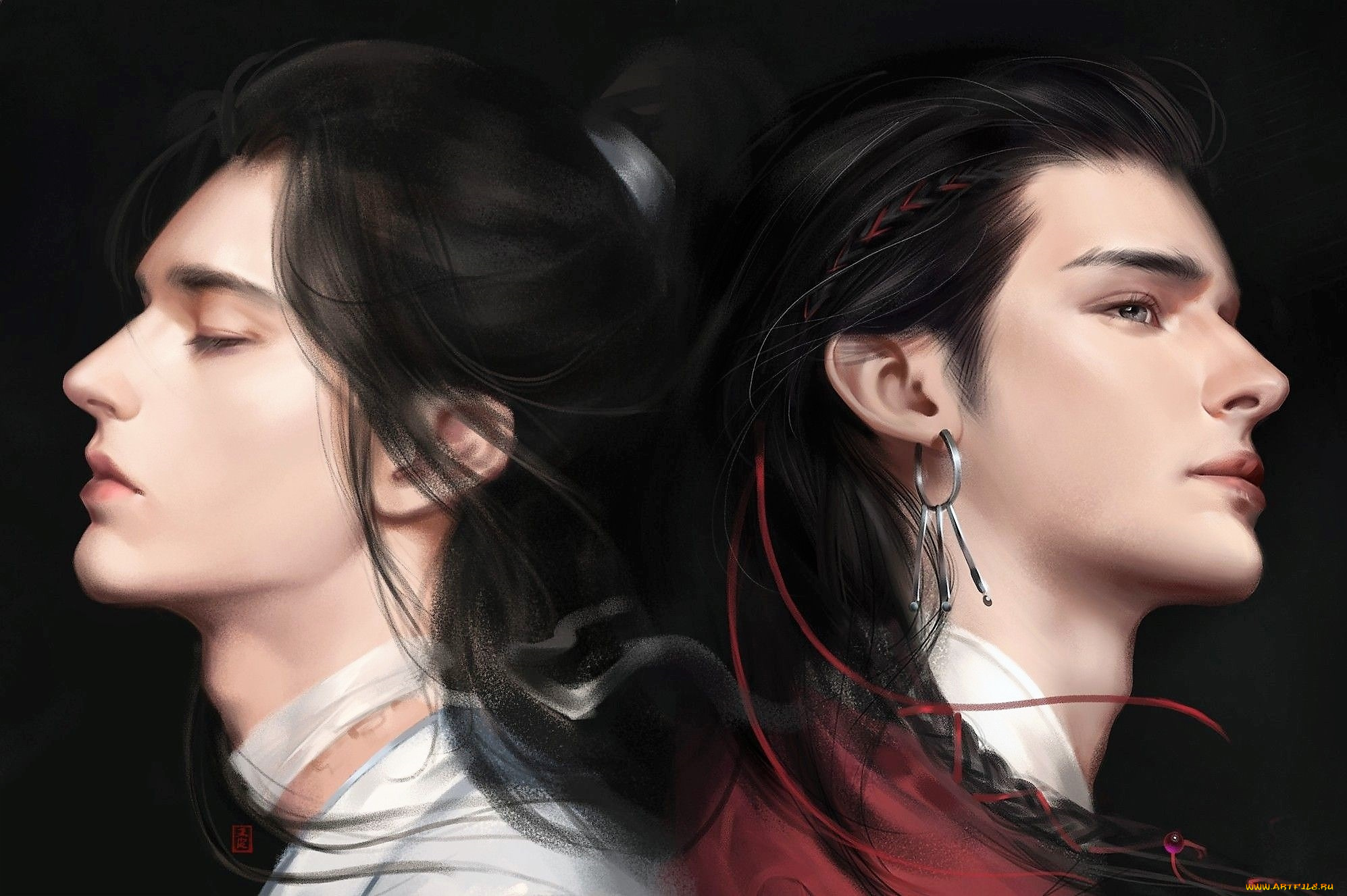 аниме, tian, guan, ci, fu, се, лянь, хуа, чэн