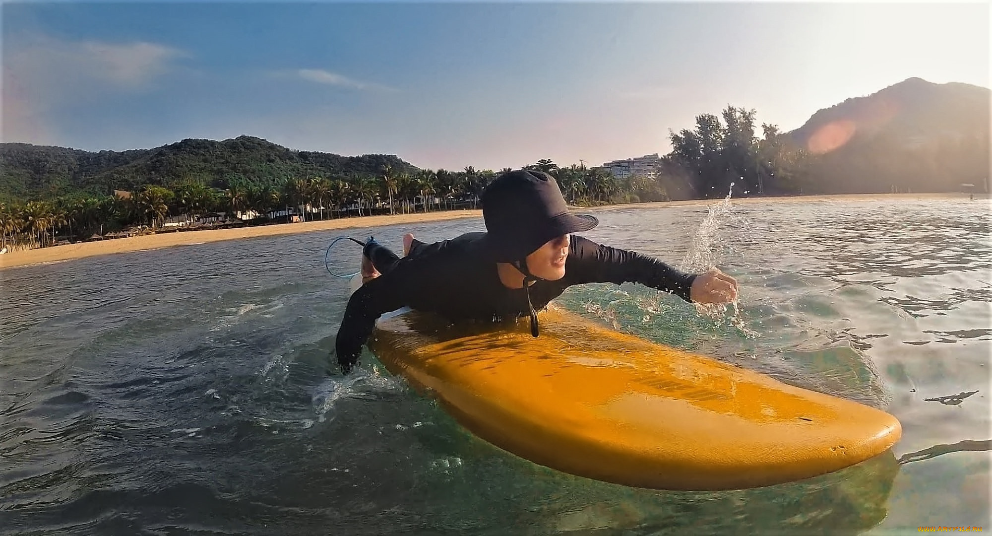 мужчины, xiao, zhan, актер, серф, панама