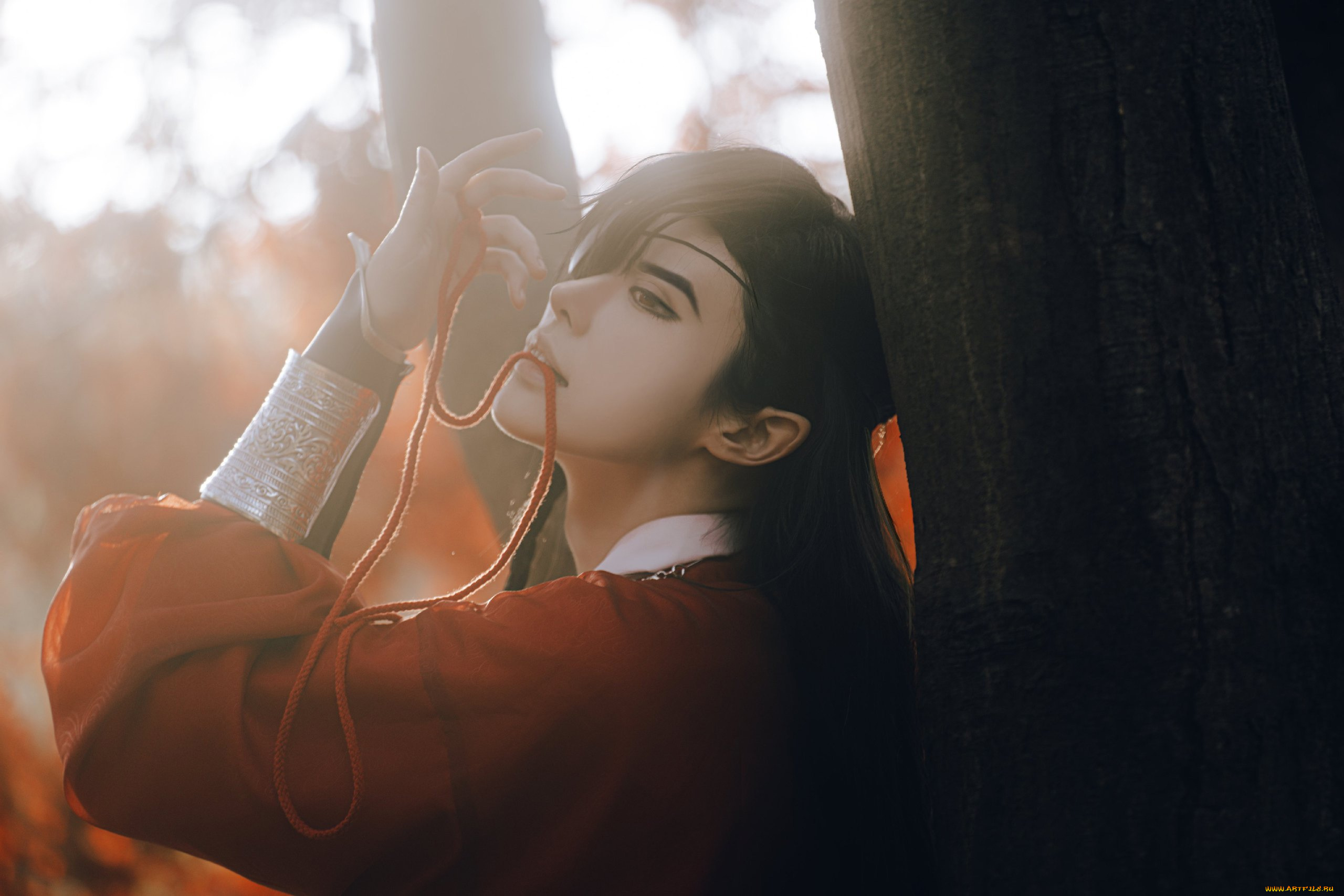 мужчины, -, креатив, , косплей, образ, костюм, хуа, чэн