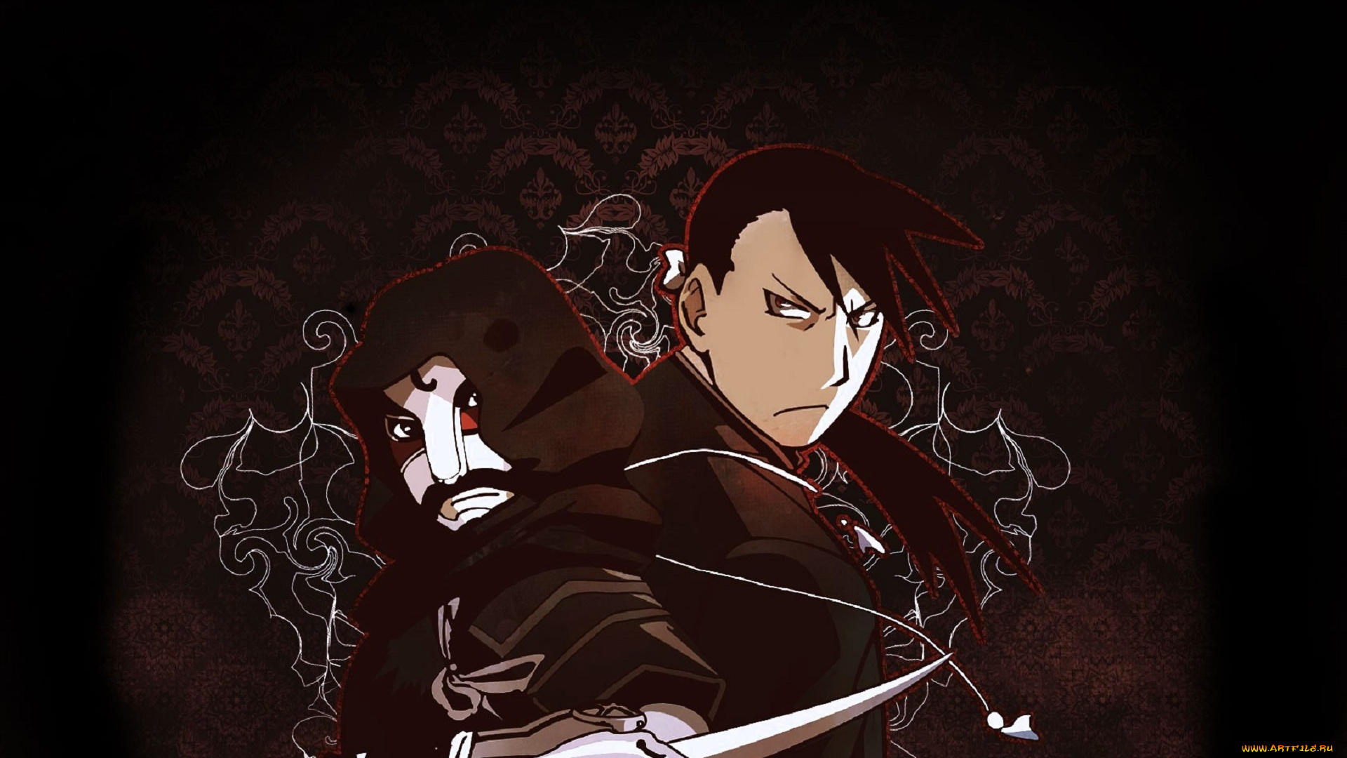 аниме, fullmetal, alchemist, персонажи