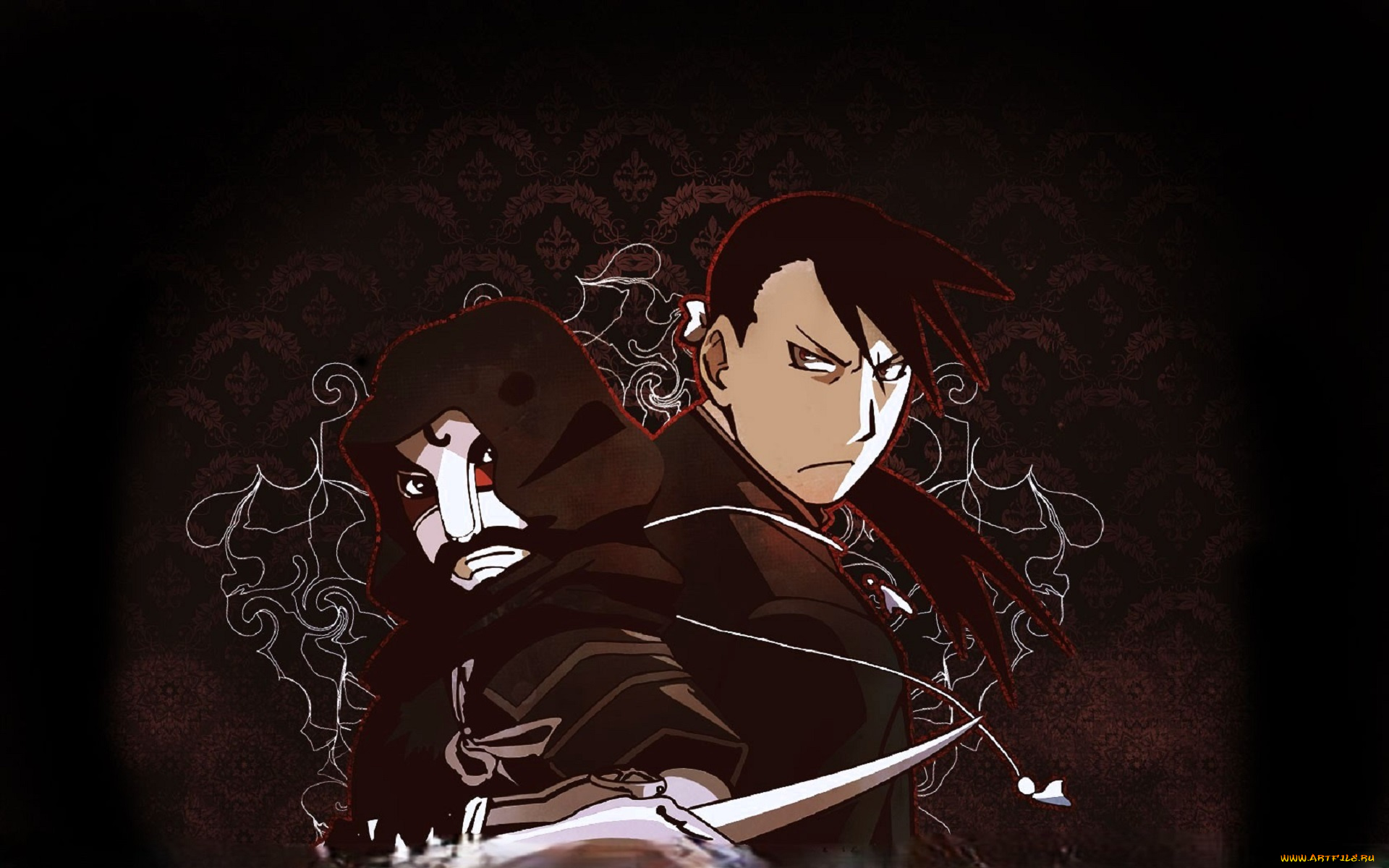 аниме, fullmetal, alchemist, персонажи