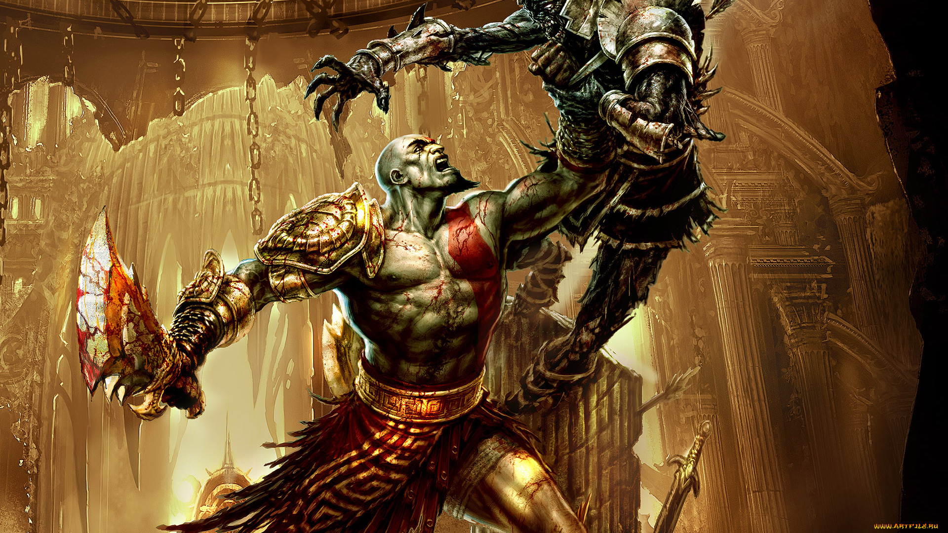 god, of, war, видео, игры, iii
