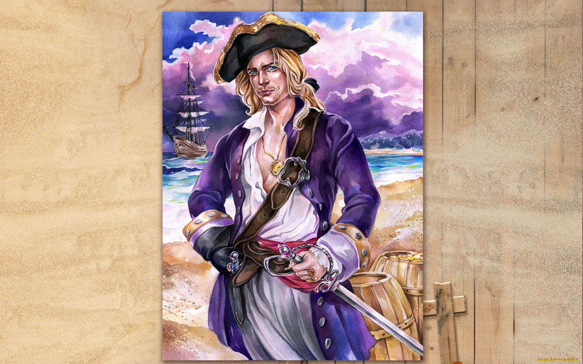 рисованные, люди