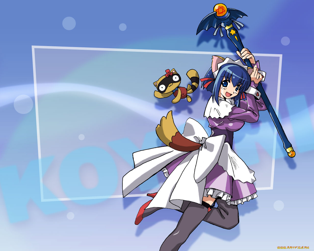 аниме, nurse, witch, komugi, chan