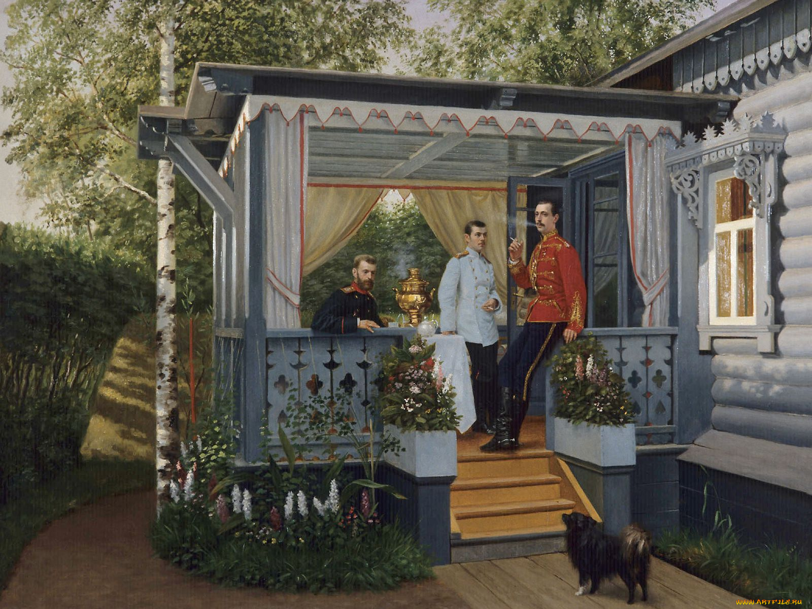 рисованные, живопись