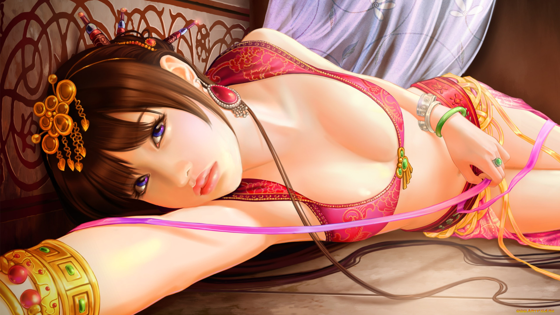 shawli, chen, фэнтези, девушки