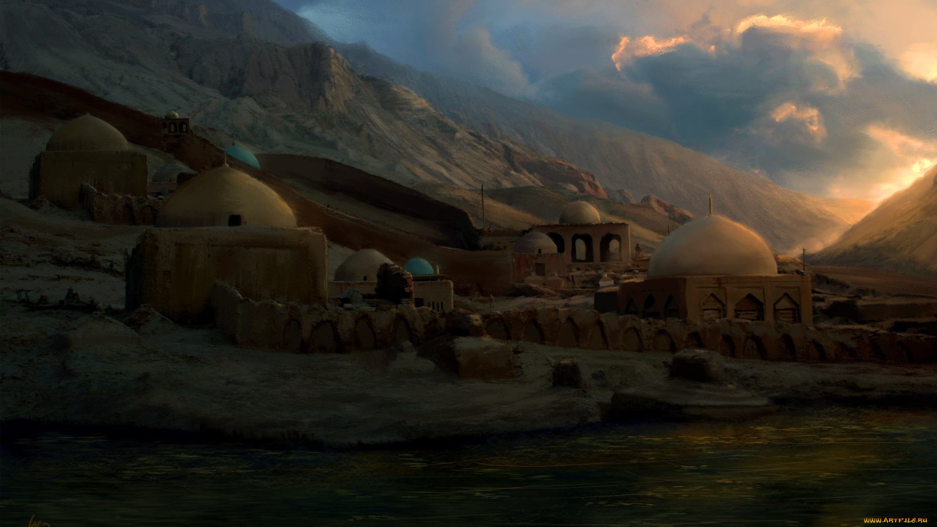 simon, weaner, рисованные, города