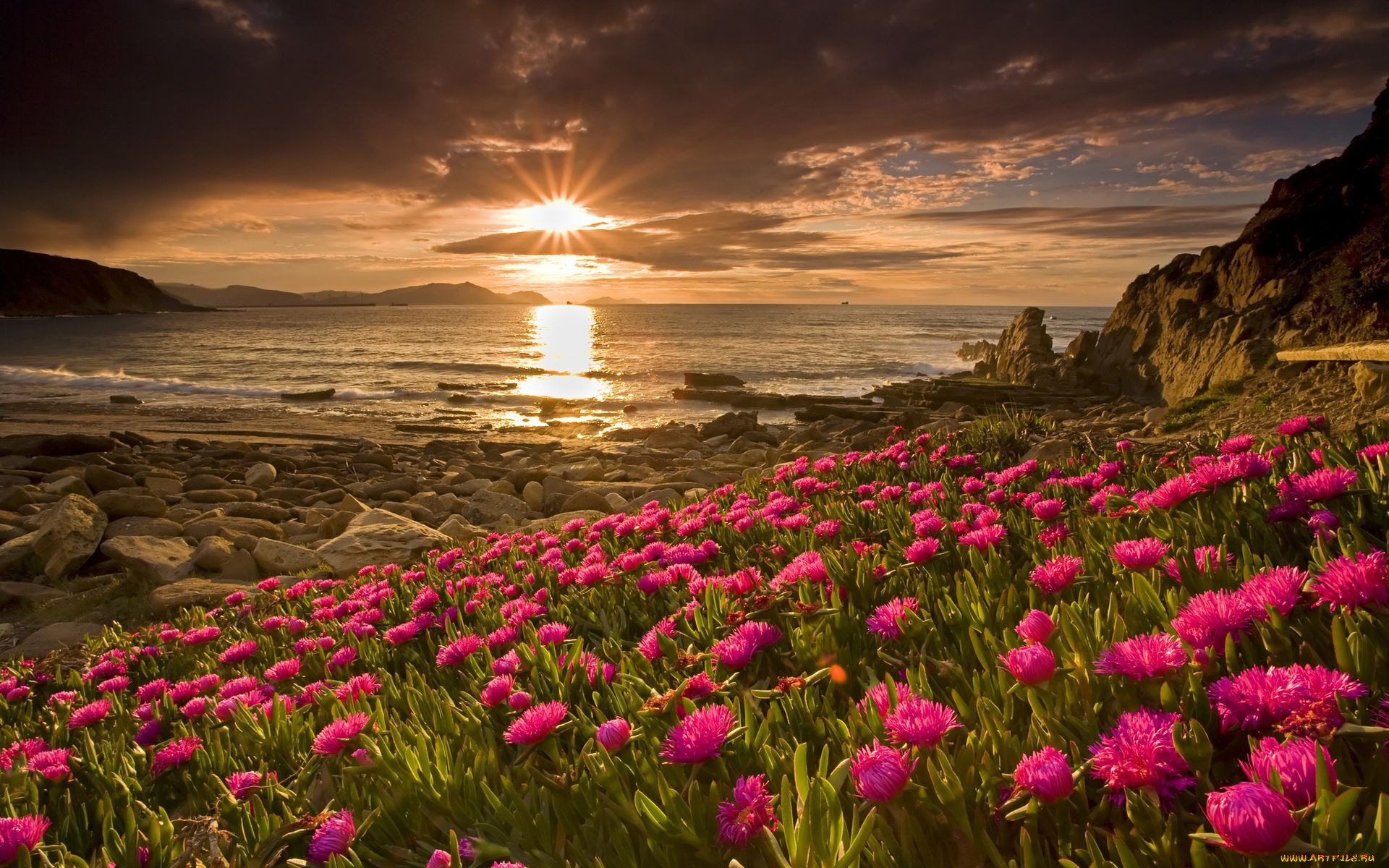 природа, восходы, закаты