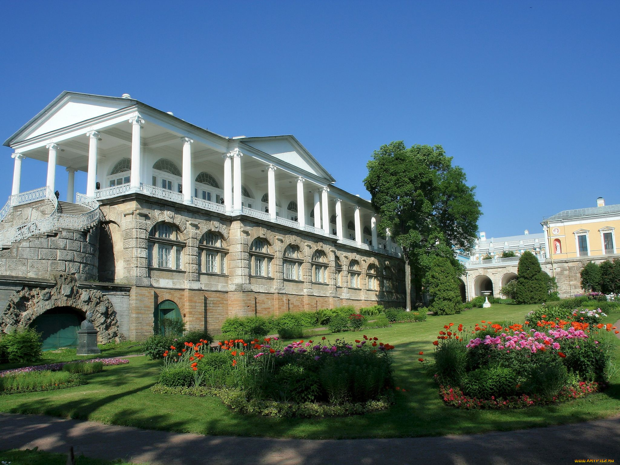 камеронова, галерея, города, дворцы, замки, крепости