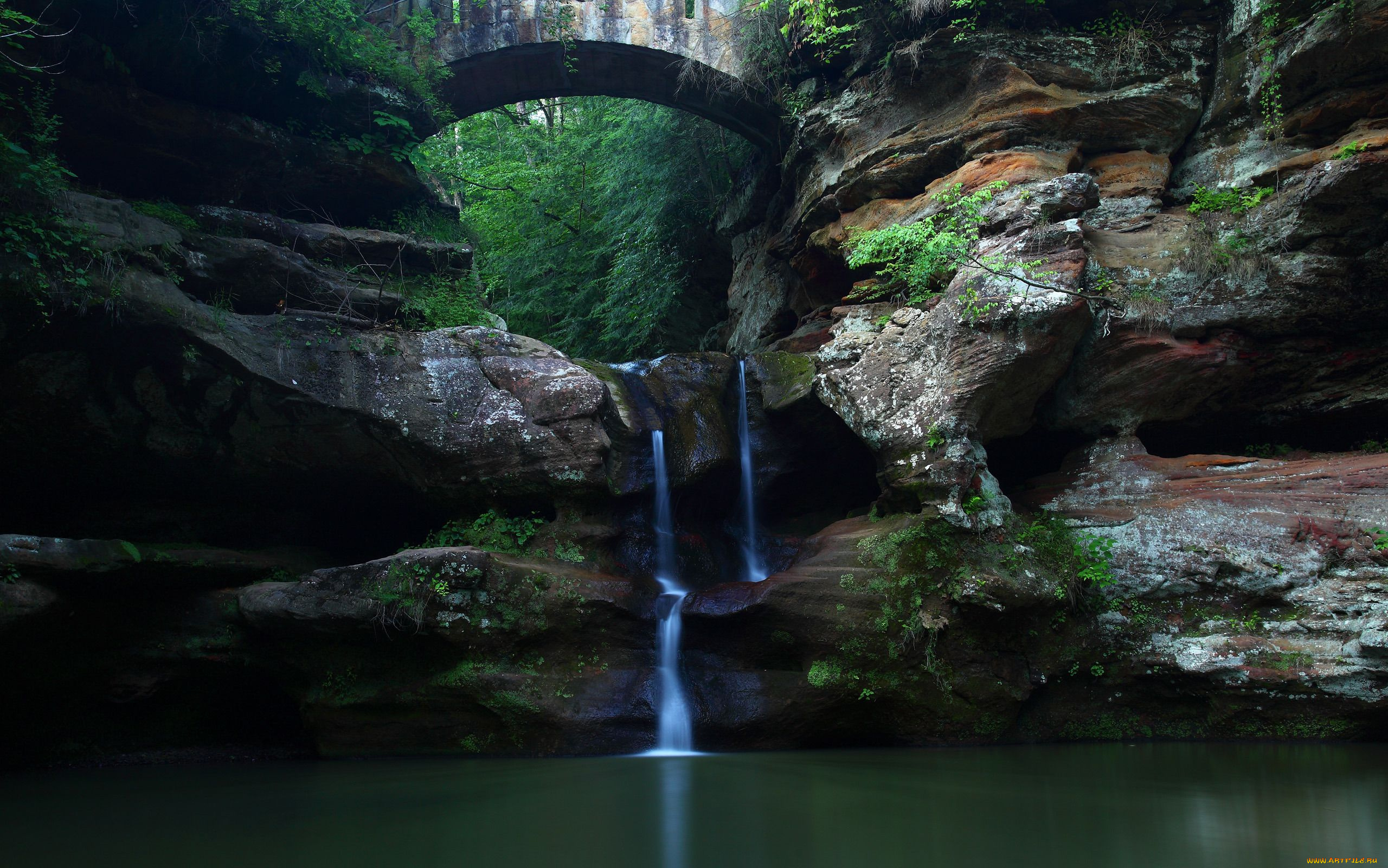 природа, водопады