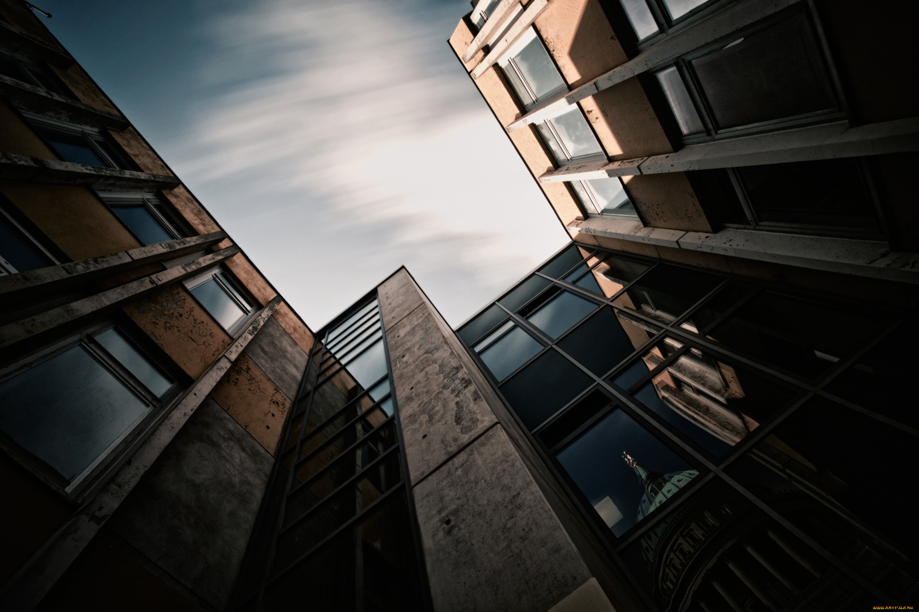 города, здания, дома