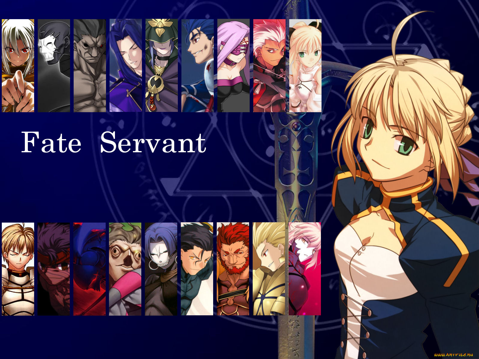 аниме, fate, zero