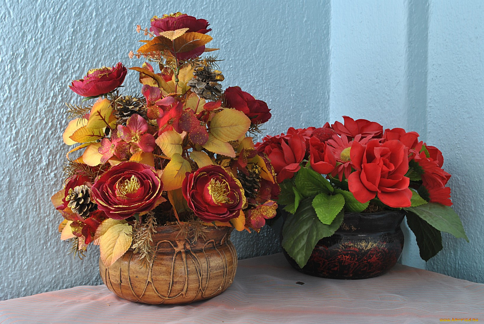 разное, ремесла, поделки, рукоделие, листья, стена