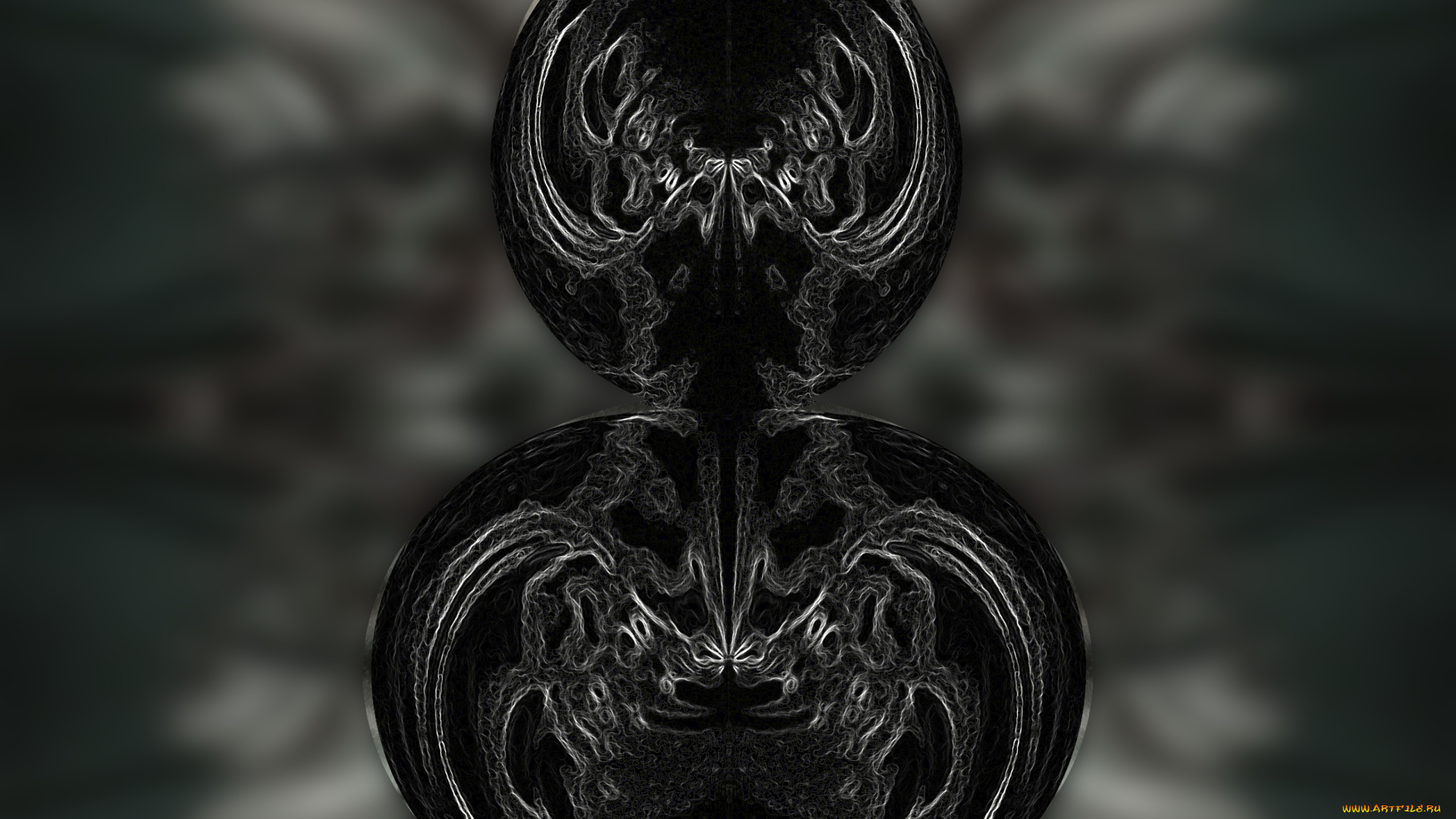 3д, графика, fractal, фракталы