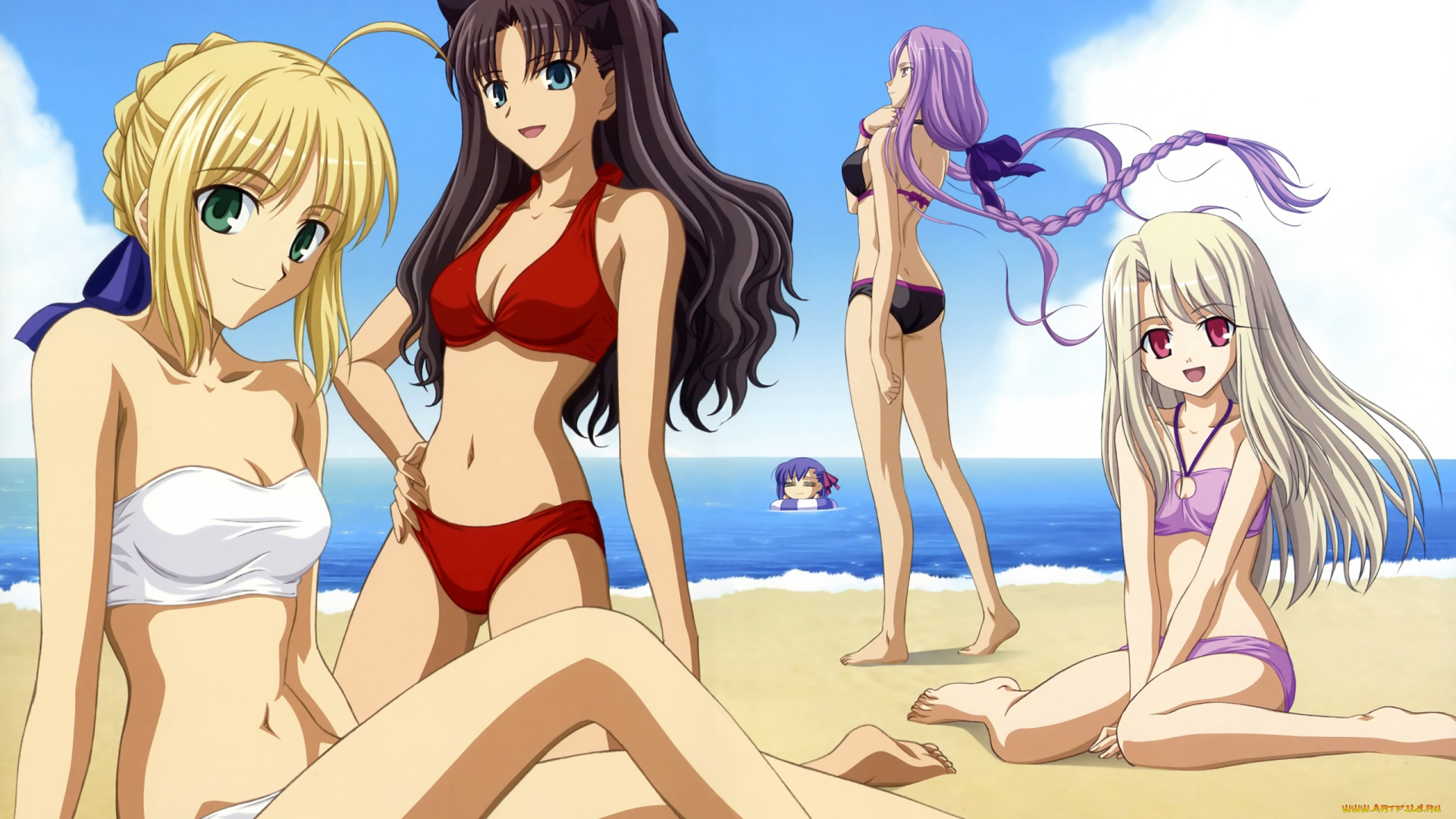 аниме, fate, stay, night