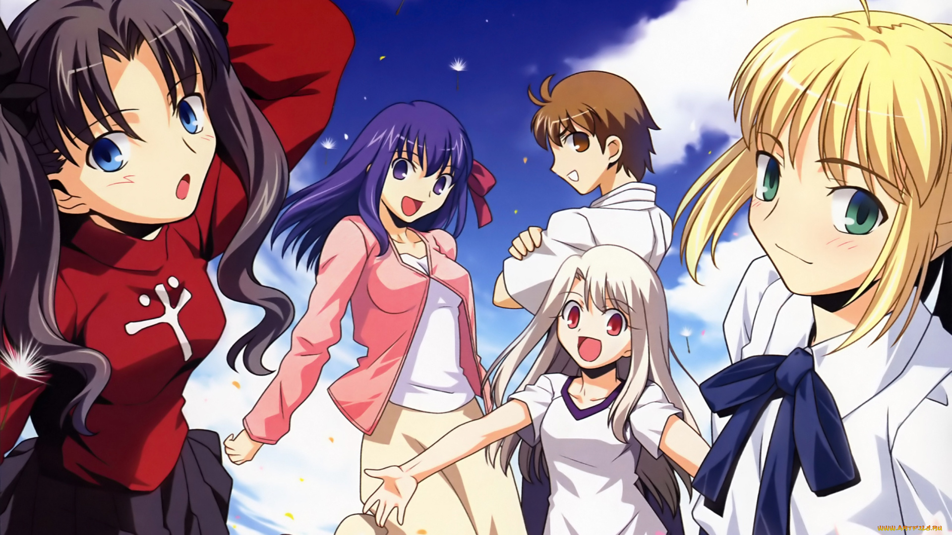 аниме, fate, stay, night