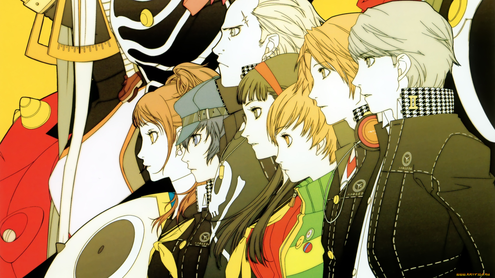 аниме, persona, 4