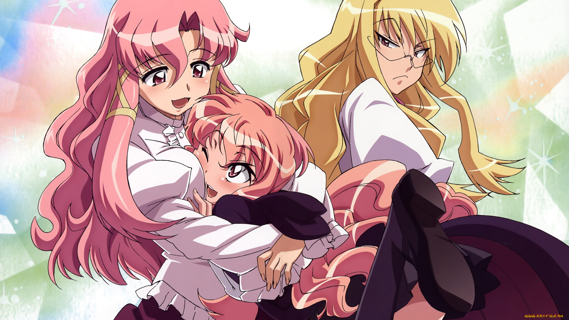 аниме, zero, no, tsukaima