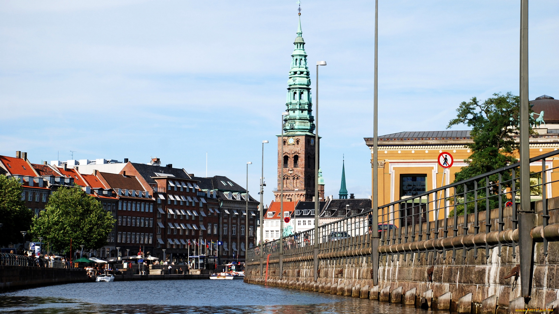 города, копенгаген, дания